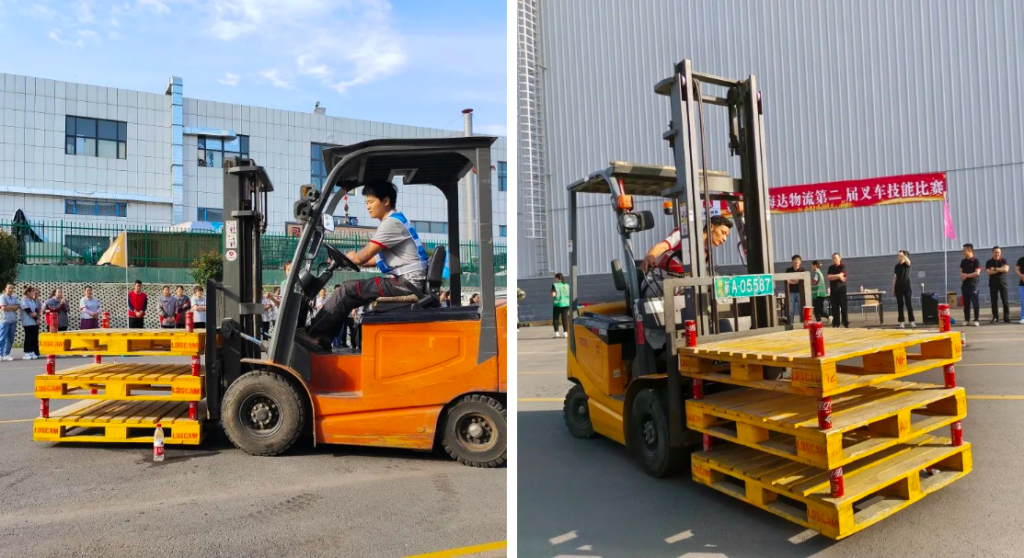 叉车“大比拼”,“老司机”来炫个技！